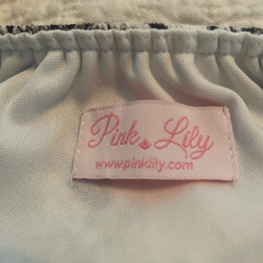 Pink Lily snake skin maxi dress